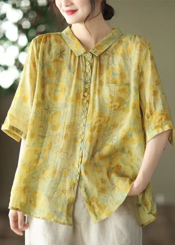 A Vintage Style Shirt with Delicate Timeless Details