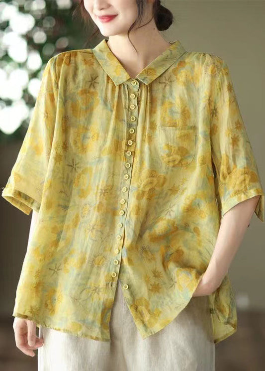 A Vintage Style Shirt with Delicate Timeless Details