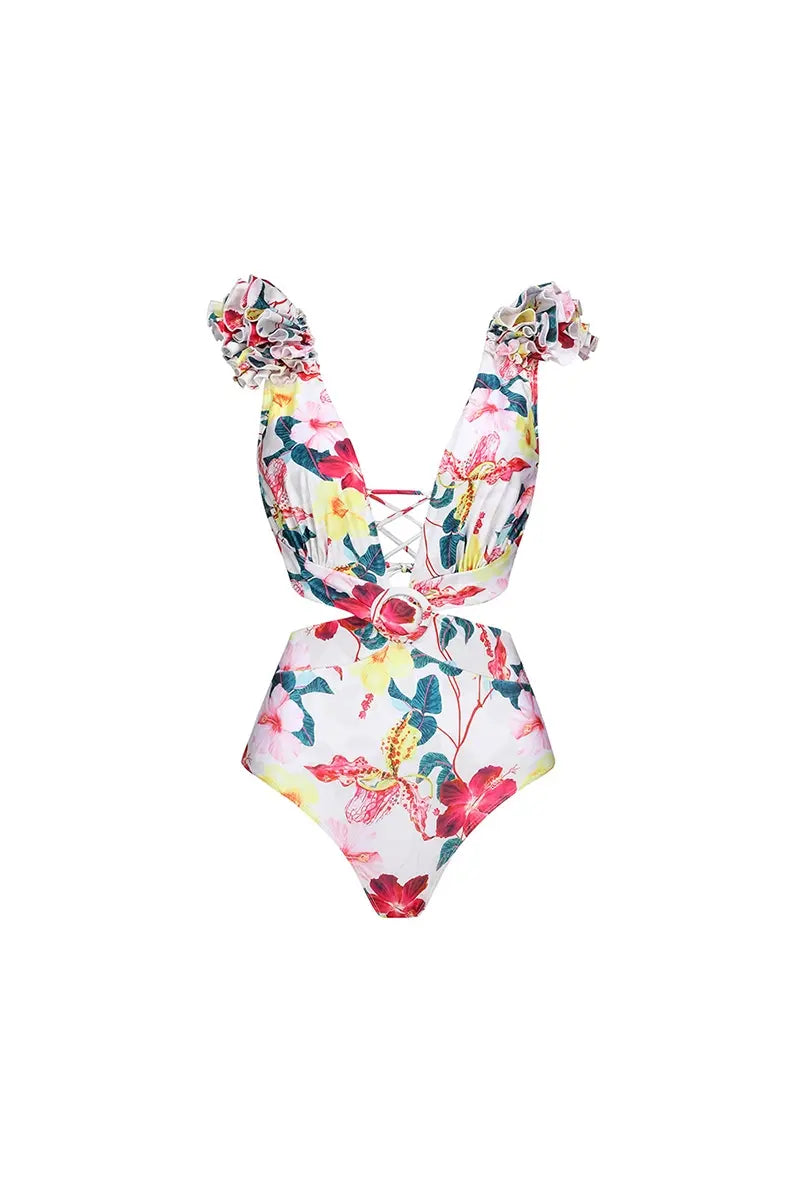 Beautifully Balanced Swimsuit with Timeless Character