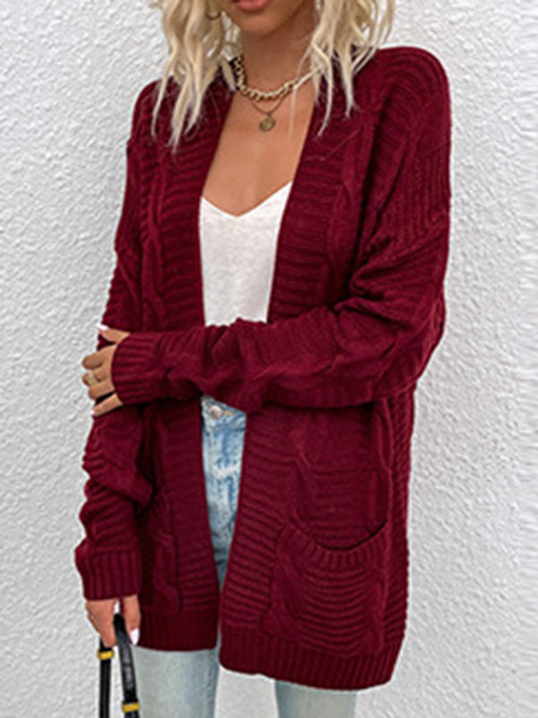 Well Tailored Cardigan with a Graceful Silhouette