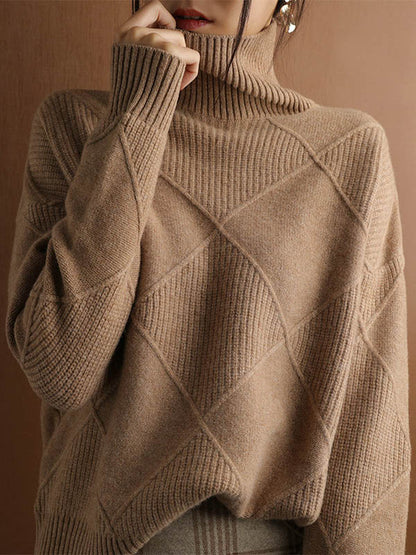 Beautifully Finished Sweater in a Timeless Design