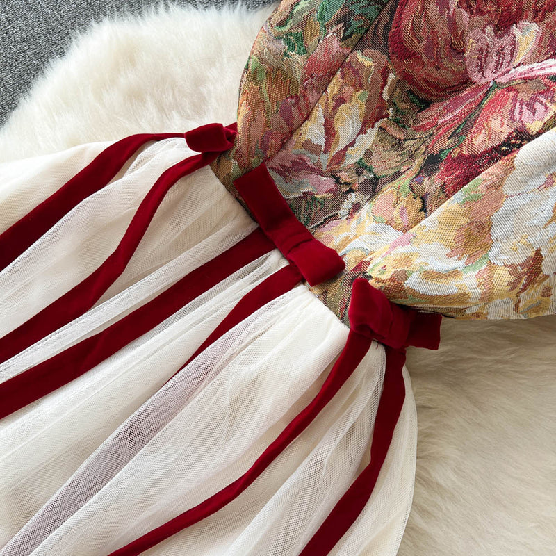 A Vintage Style Dress with Delicate Timeless Details