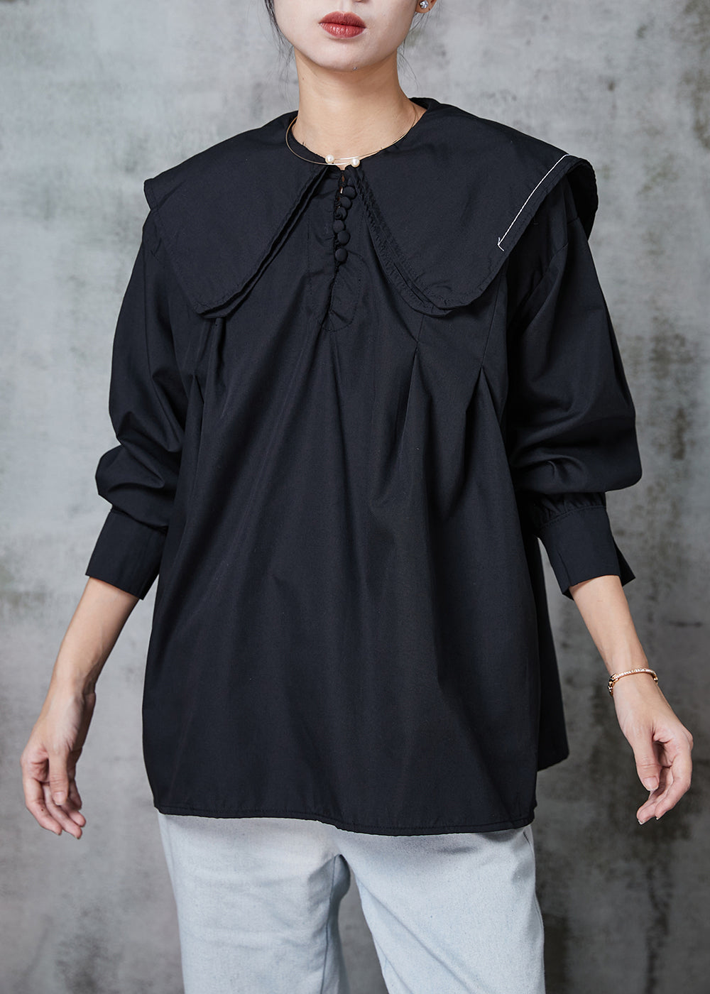A Vintage Style Blouse with Delicate Timeless Details