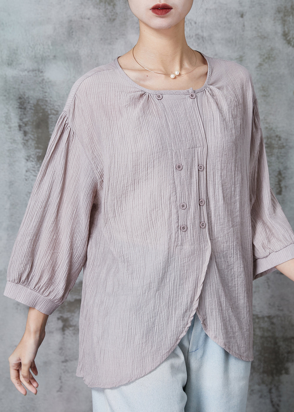 A Vintage Style Shirt with Delicate Timeless Details