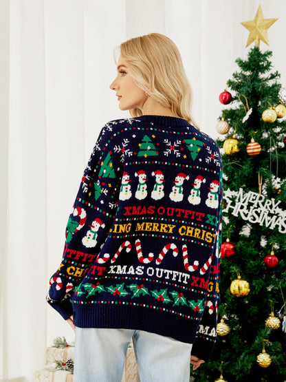 Vintage Inspired Sweater with a Contemporary Edge