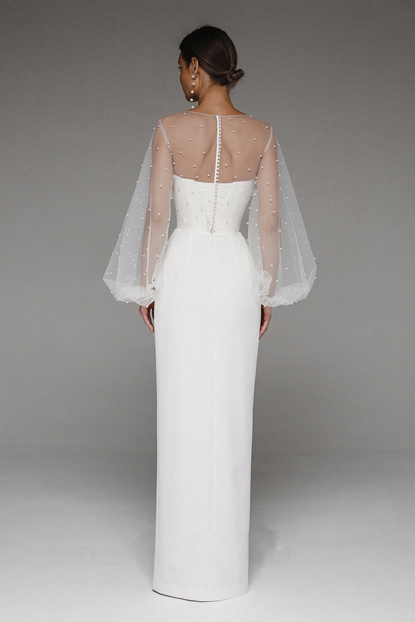 A Vintage Style Dress with Delicate Timeless Details