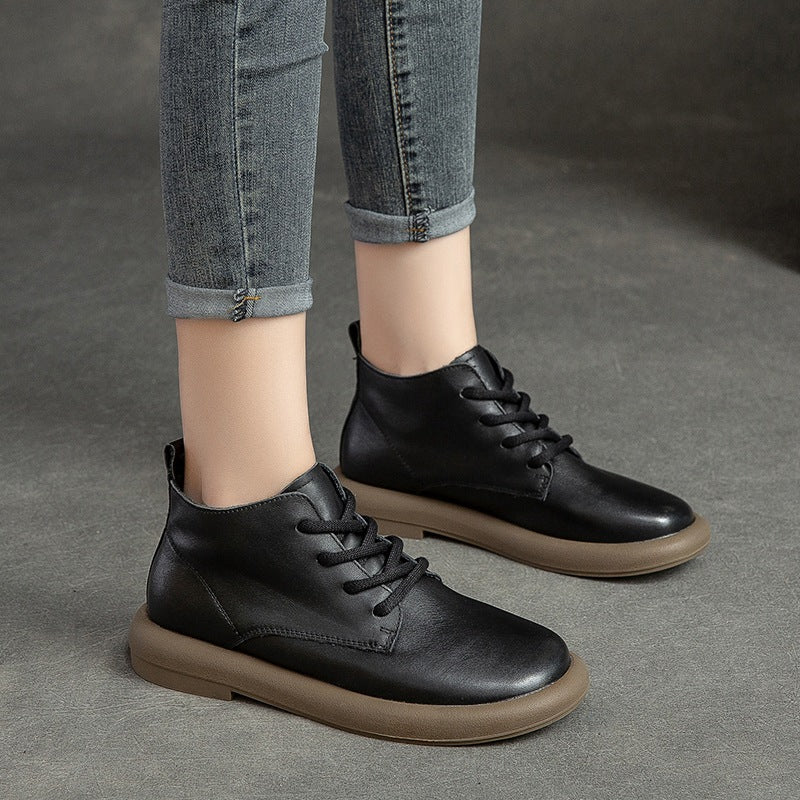 A Vintage Style Boots with Delicate Timeless Details