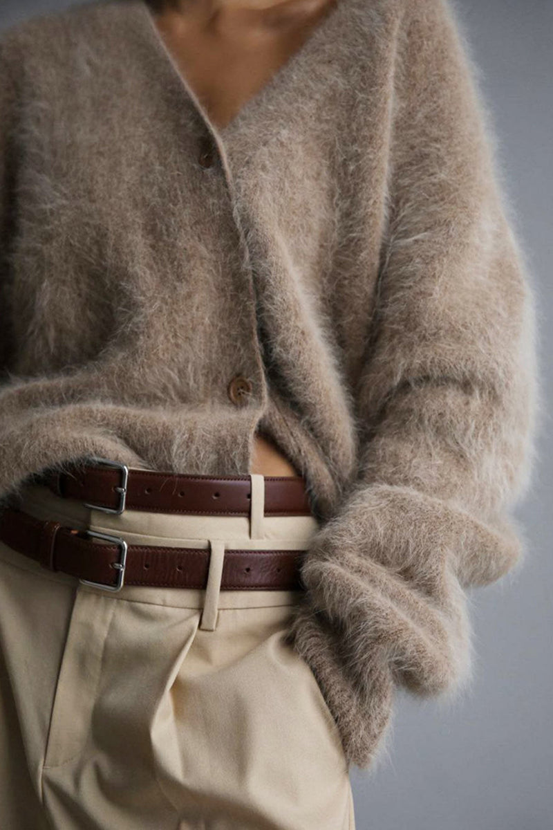 A Vintage Style Cardigan with Delicate Timeless Details