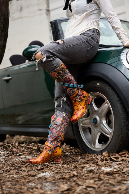 Classic Vintage Boots with a Flattering Fit