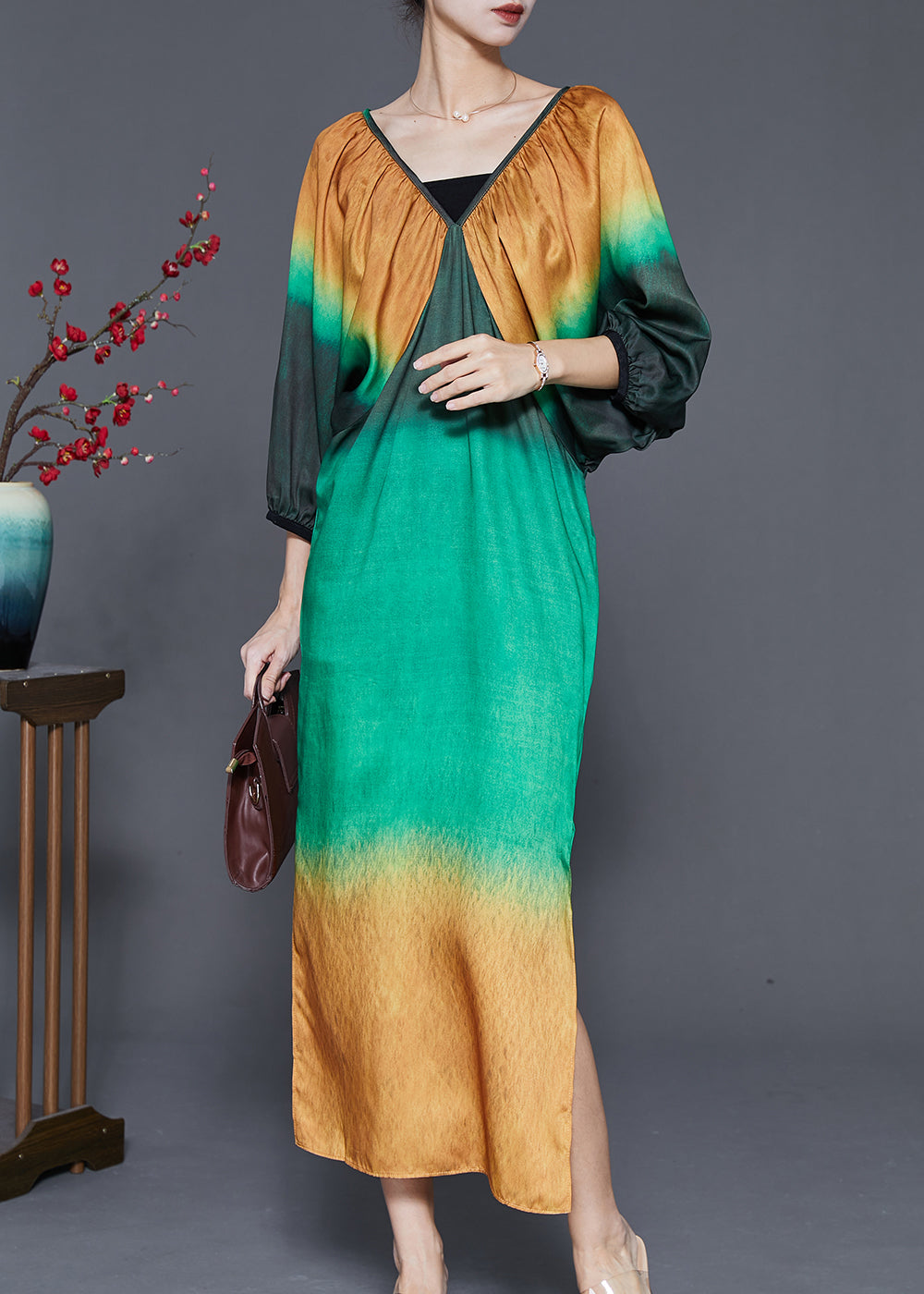 A Vintage Style Dress with Delicate Timeless Details