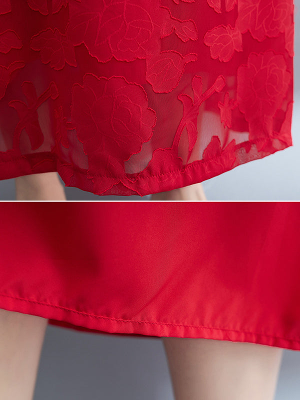 Classic Vintage Dress with a Flattering Fit