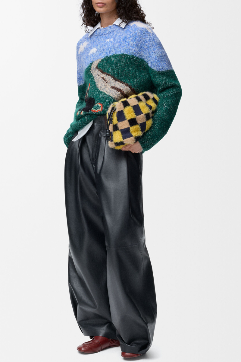 Vintage Inspired Sweater with a Contemporary Edge