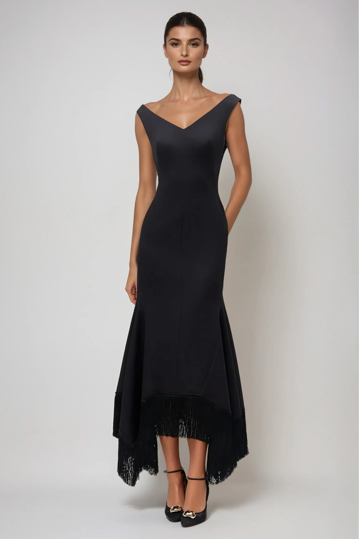 A Vintage Style Dress with Delicate Timeless Details
