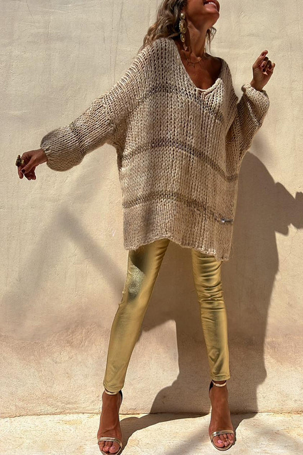 Vintage Inspired Sweater with a Contemporary Edge