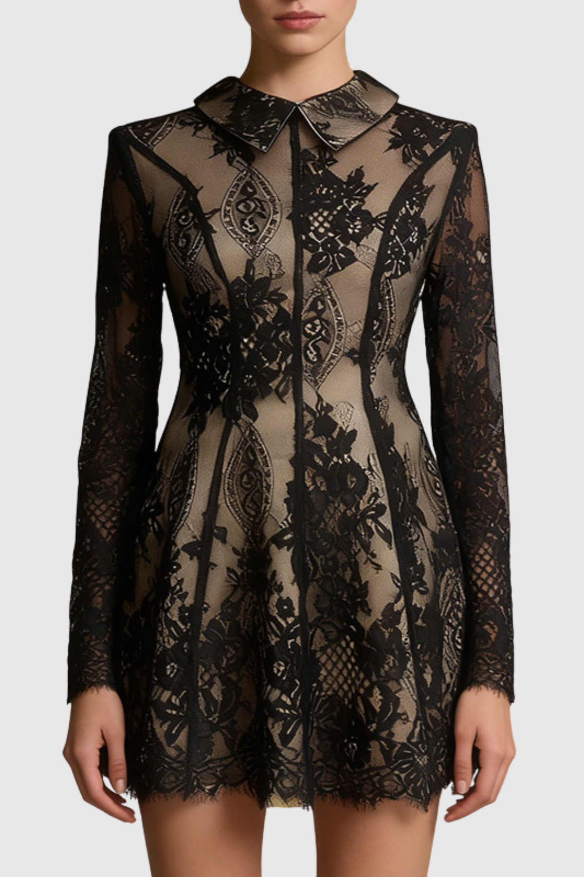 Classic Vintage Dress with a Flattering Fit