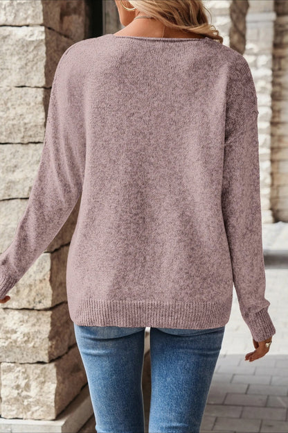 Beautifully Finished Sweater in a Timeless Design