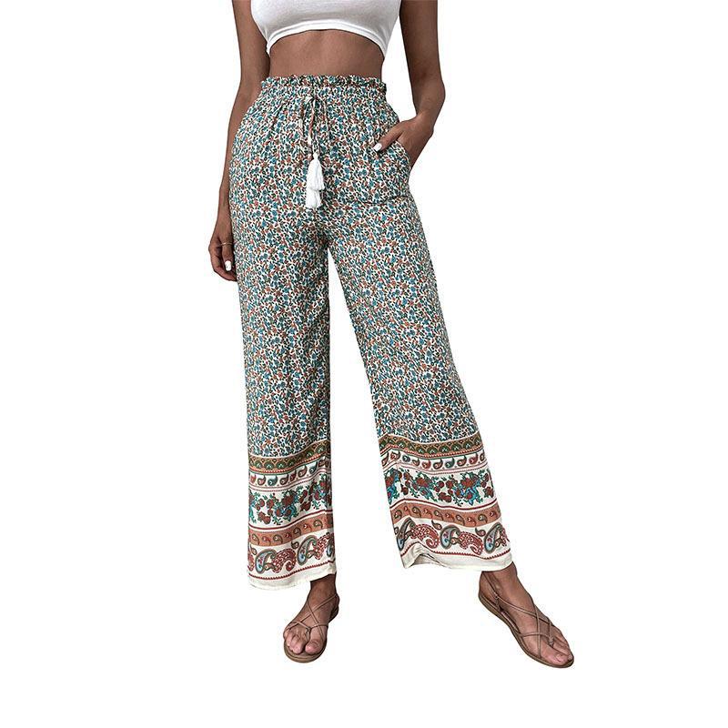 A Vintage Style Pants with Delicate Timeless Details