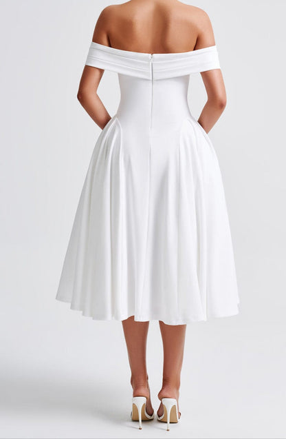 A Vintage Style Dress with Delicate Timeless Details