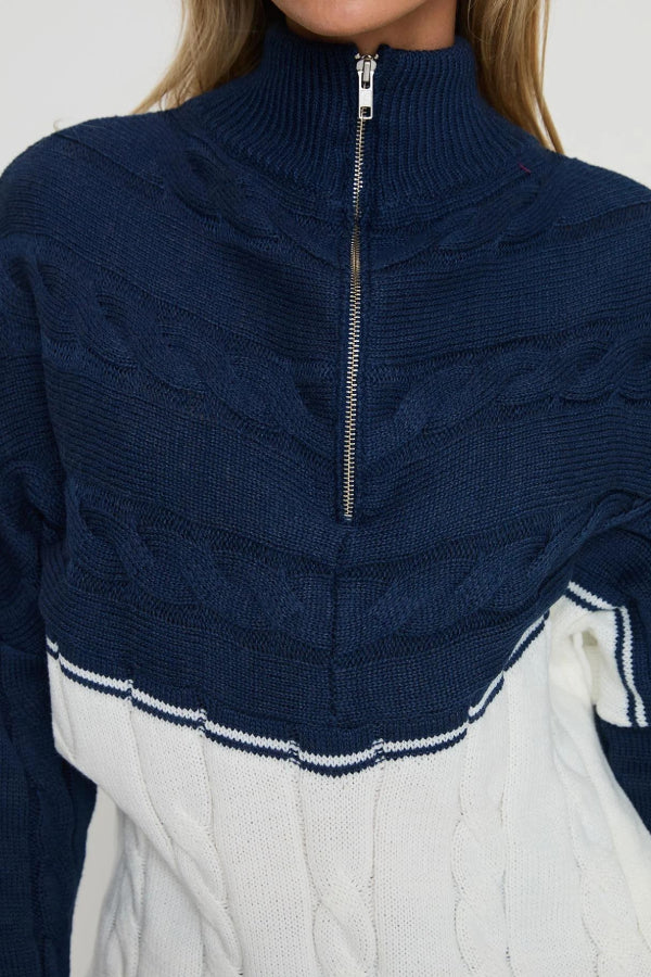 A Vintage Style Sweater with Delicate Timeless Details