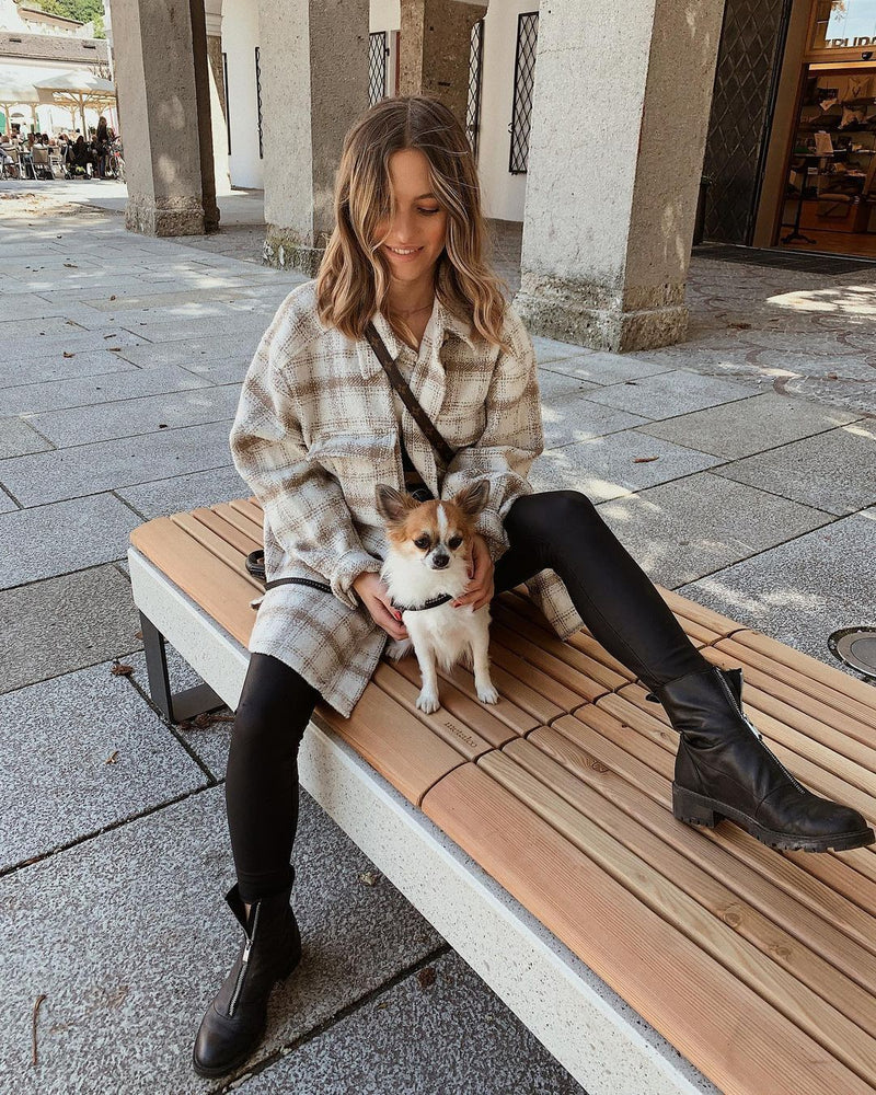 Classic Vintage Coat with a Flattering Fit