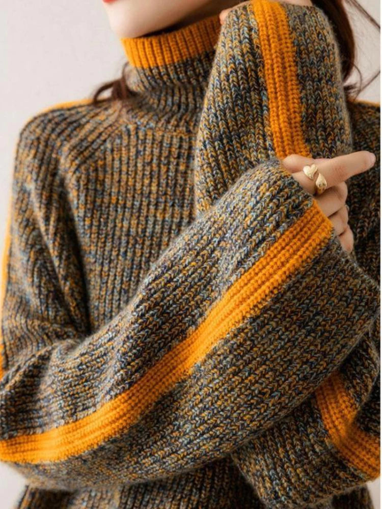 Well Tailored Sweater with a Graceful Silhouette