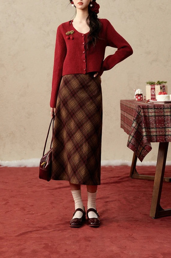 Vintage Inspired Cardigan with a Contemporary Edge