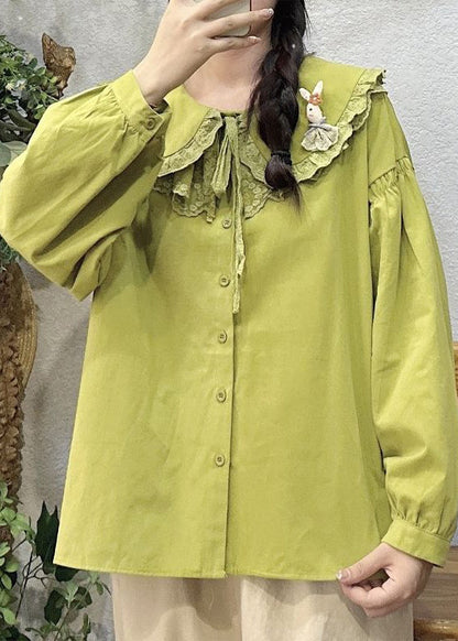 A Vintage Style Shirt with Delicate Timeless Details