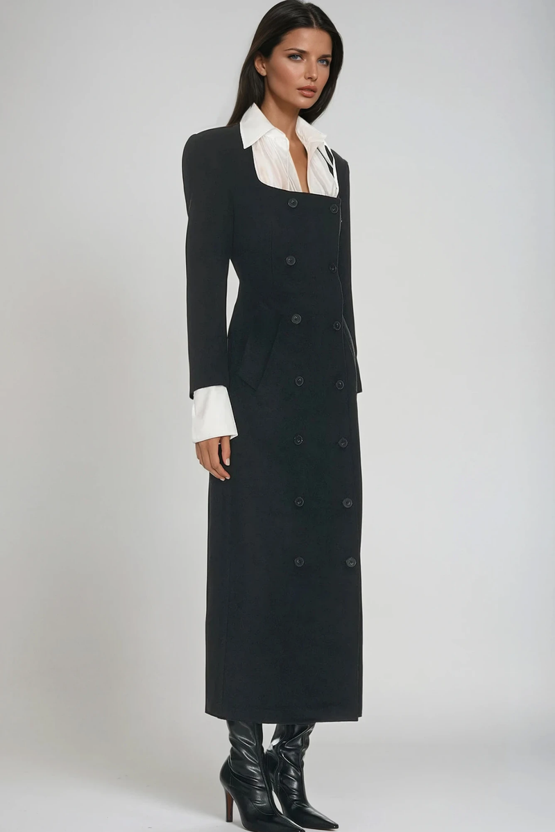 A Vintage Style Coat with Delicate Timeless Details