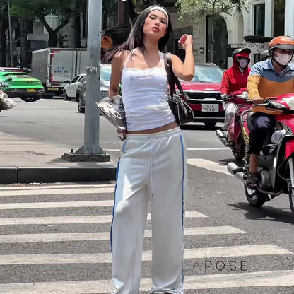 A Vintage Style Pants with Delicate Timeless Details