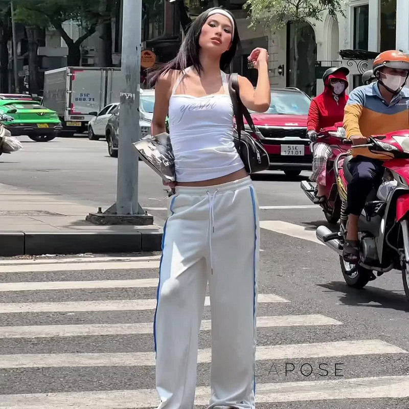 A Vintage Style Pants with Delicate Timeless Details