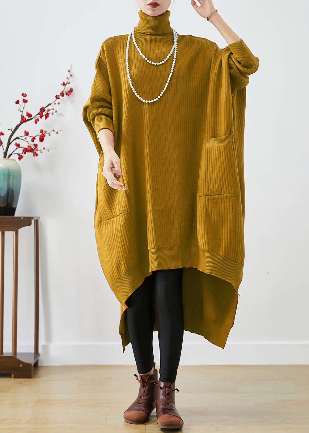 Classic Vintage Sweater with a Flattering Fit