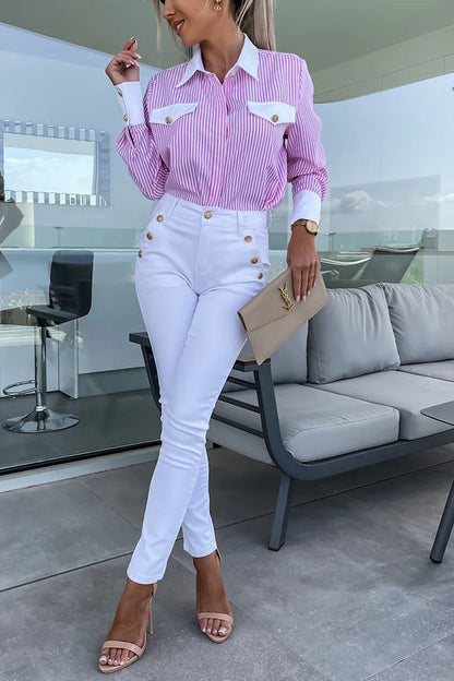 Well Tailored Blouse with a Graceful Silhouette