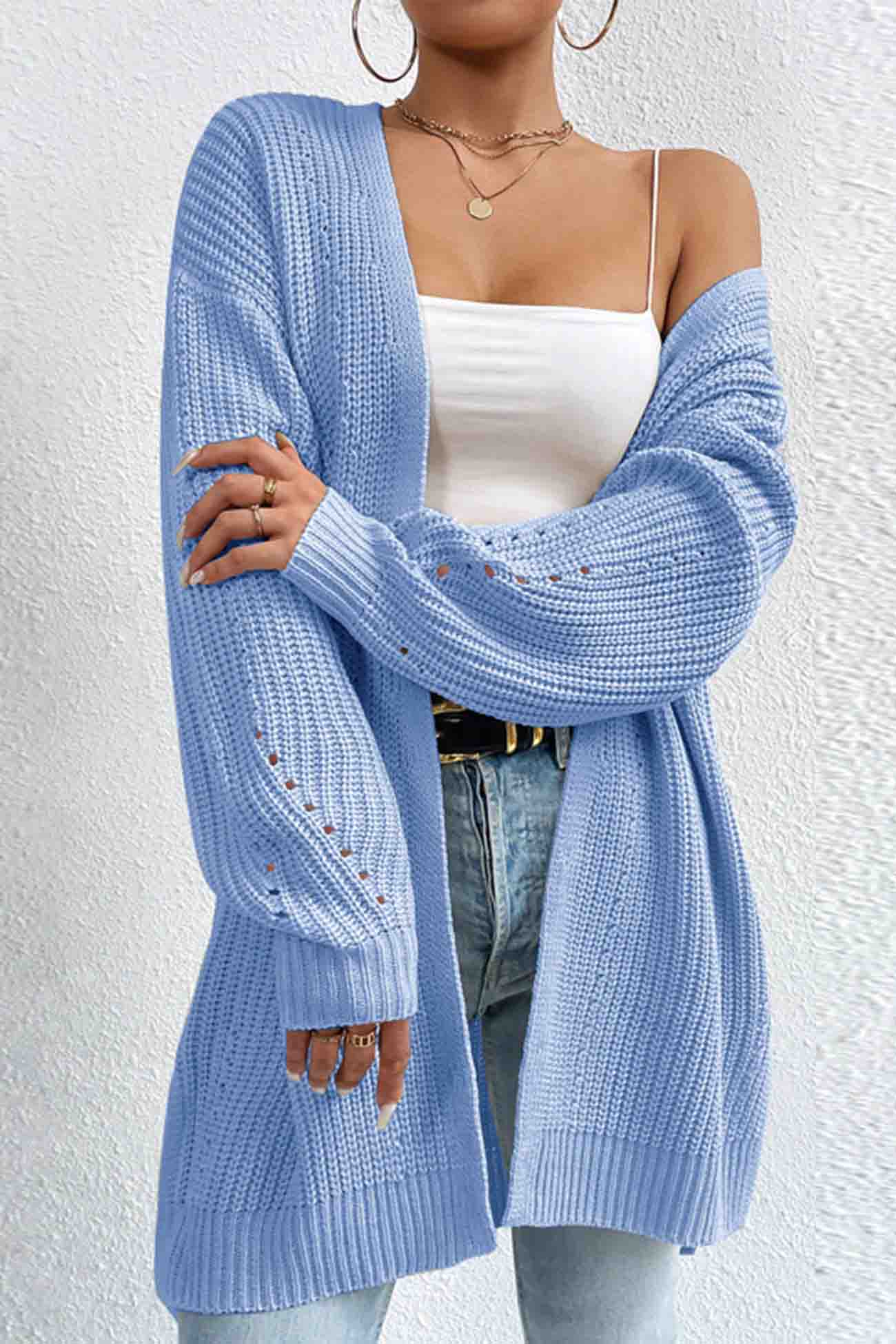 A Vintage Style Cardigan with Delicate Timeless Details