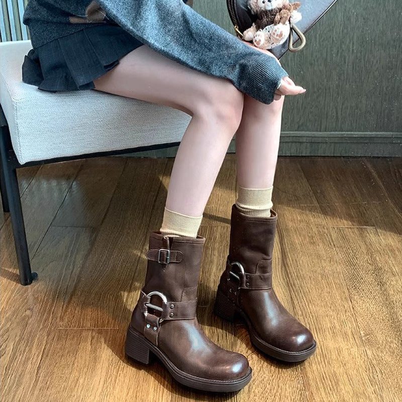 Classic Vintage Boots with a Flattering Fit