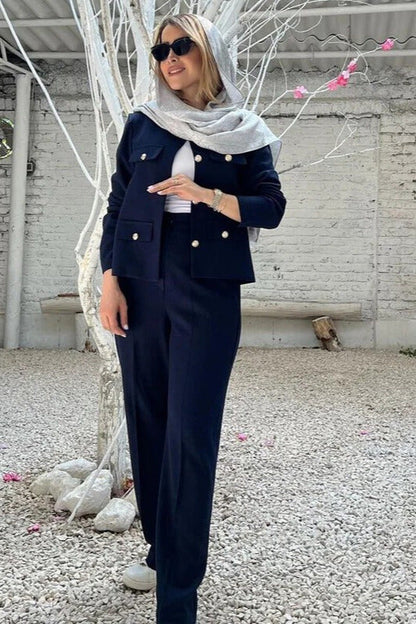 A Vintage Style Jacket with Delicate Timeless Details