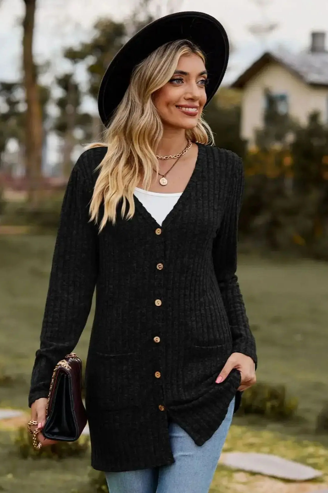 Beautifully Balanced Cardigan with Timeless Character