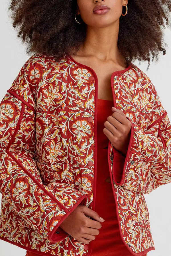 Classic Vintage Jacket with a Flattering Fit