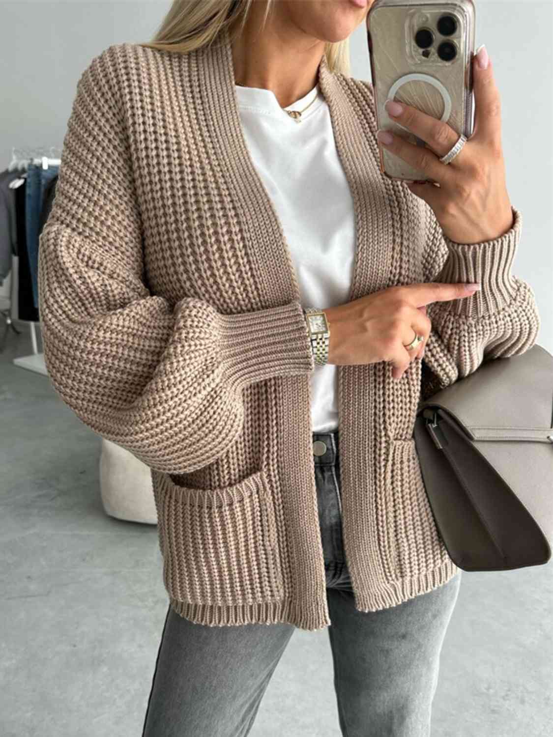 Vintage Inspired Cardigan with a Contemporary Edge