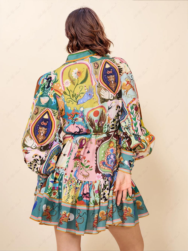 A Vintage Style Dress with Delicate Timeless Details