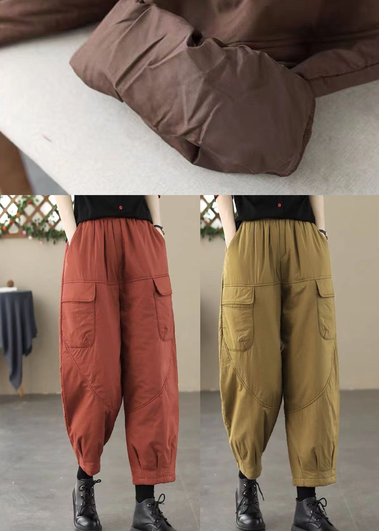 Well Tailored Pants with a Graceful Silhouette