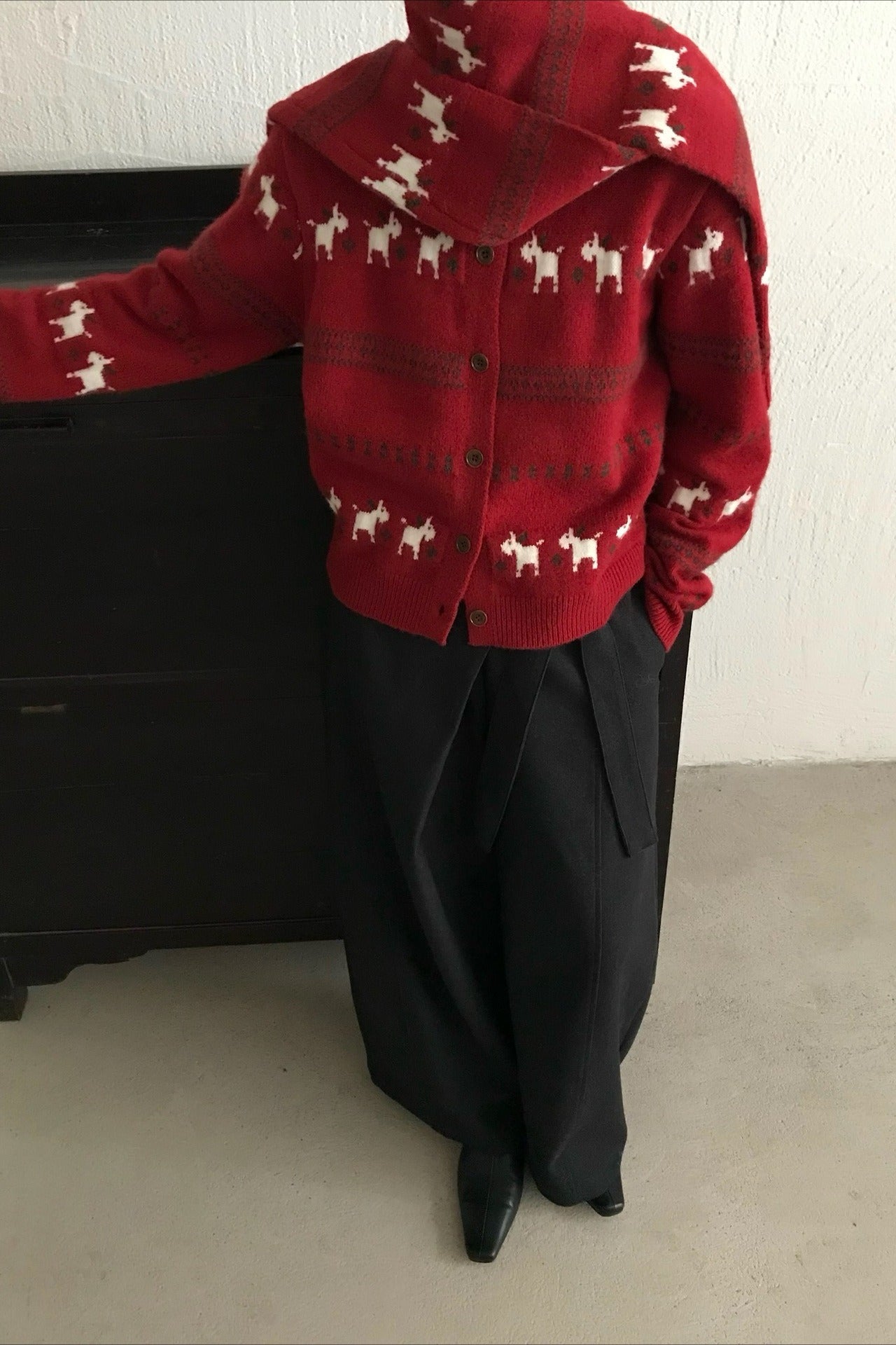 Vintage Inspired Cardigan with a Contemporary Edge