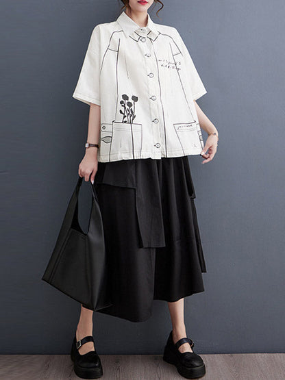 Well Tailored Blouse with a Graceful Silhouette