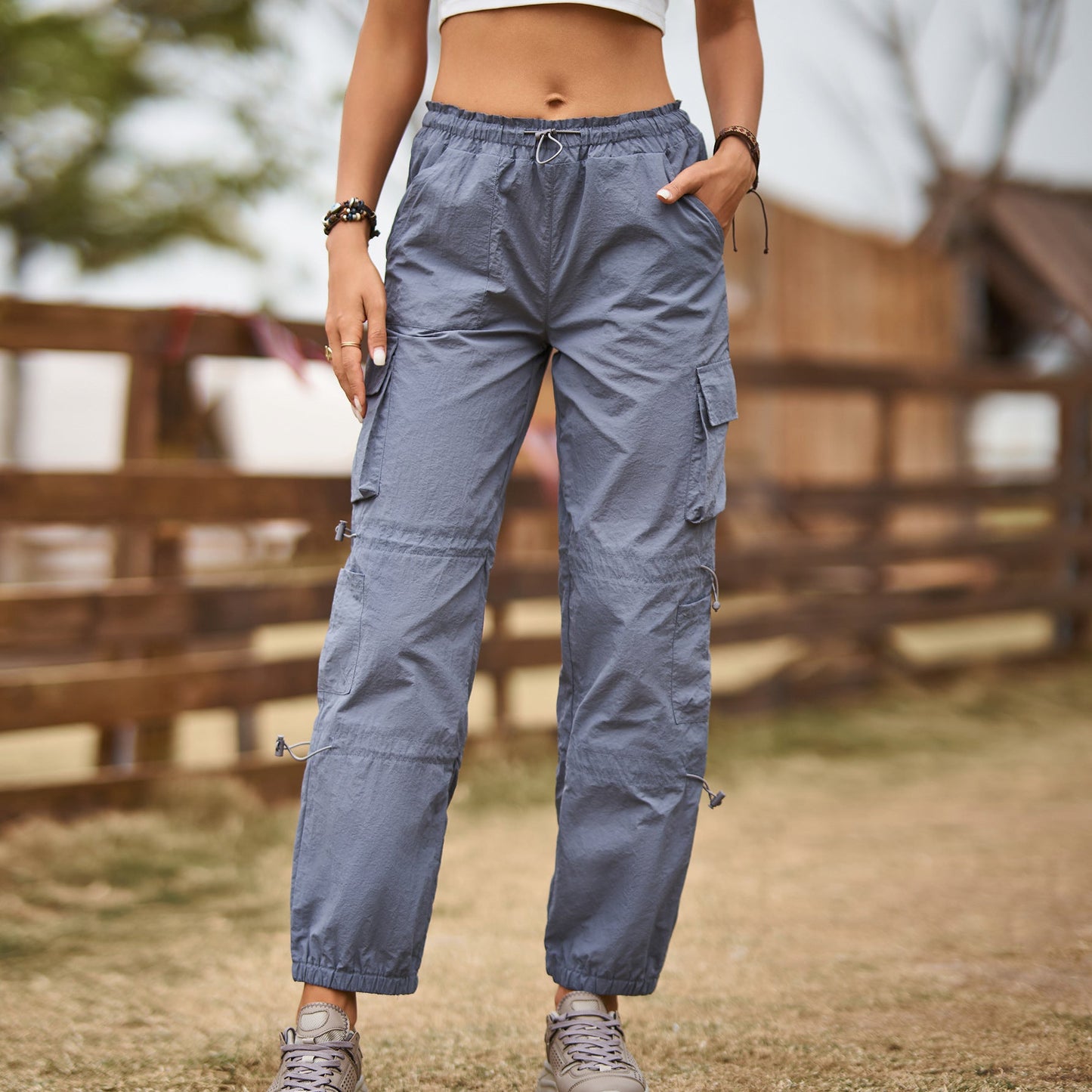 A Vintage Style Pants with Delicate Timeless Details