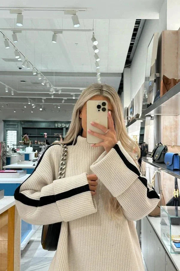 A Vintage Style Sweater with Delicate Timeless Details