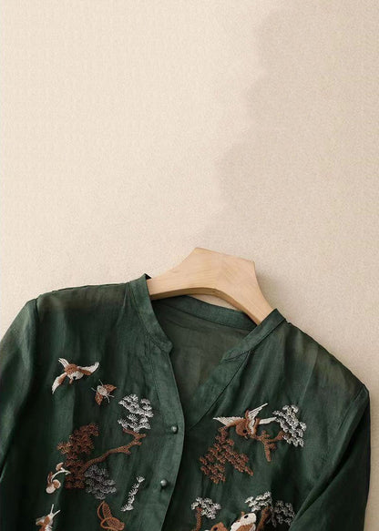 A Vintage Style Top with Delicate Timeless Details