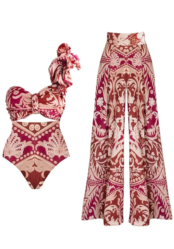 Effortlessly Elegant Swimsuit with a Timeless Design