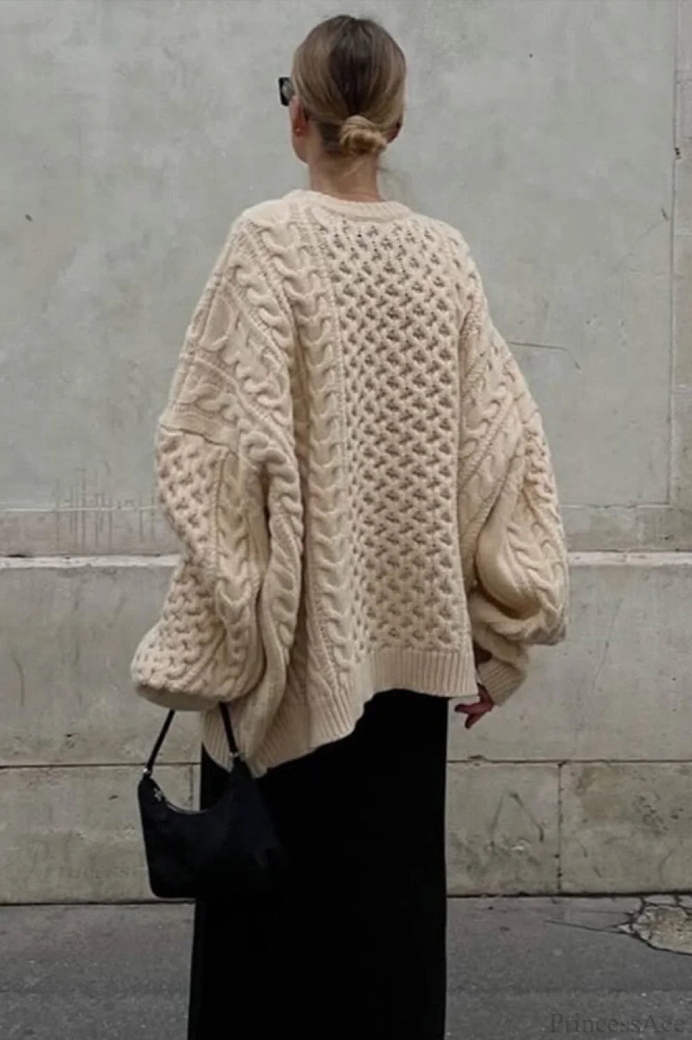 A Vintage Style Sweater with Delicate Timeless Details