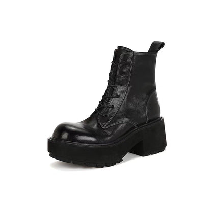 A Vintage Style Boots with Delicate Timeless Details