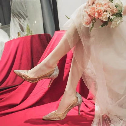 A Vintage Style Shoes with Delicate Timeless Details