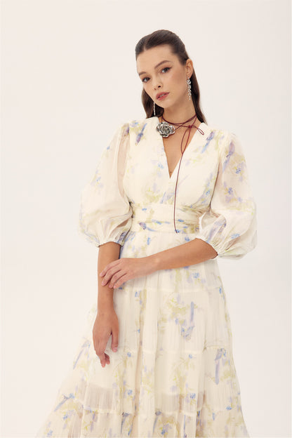 A Vintage Style Dress with Delicate Timeless Details